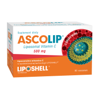 Liposomalna witamina C ASCOLIP® 500 mg o smaku wiśni